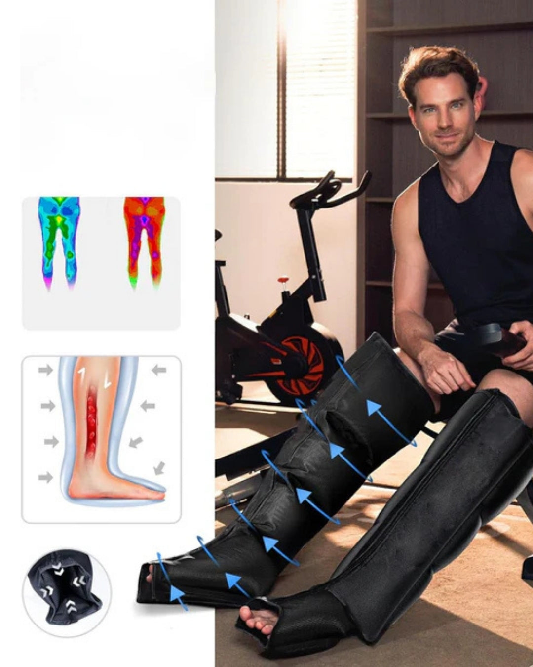iComfort 5-chamber recovery boots IC-7230