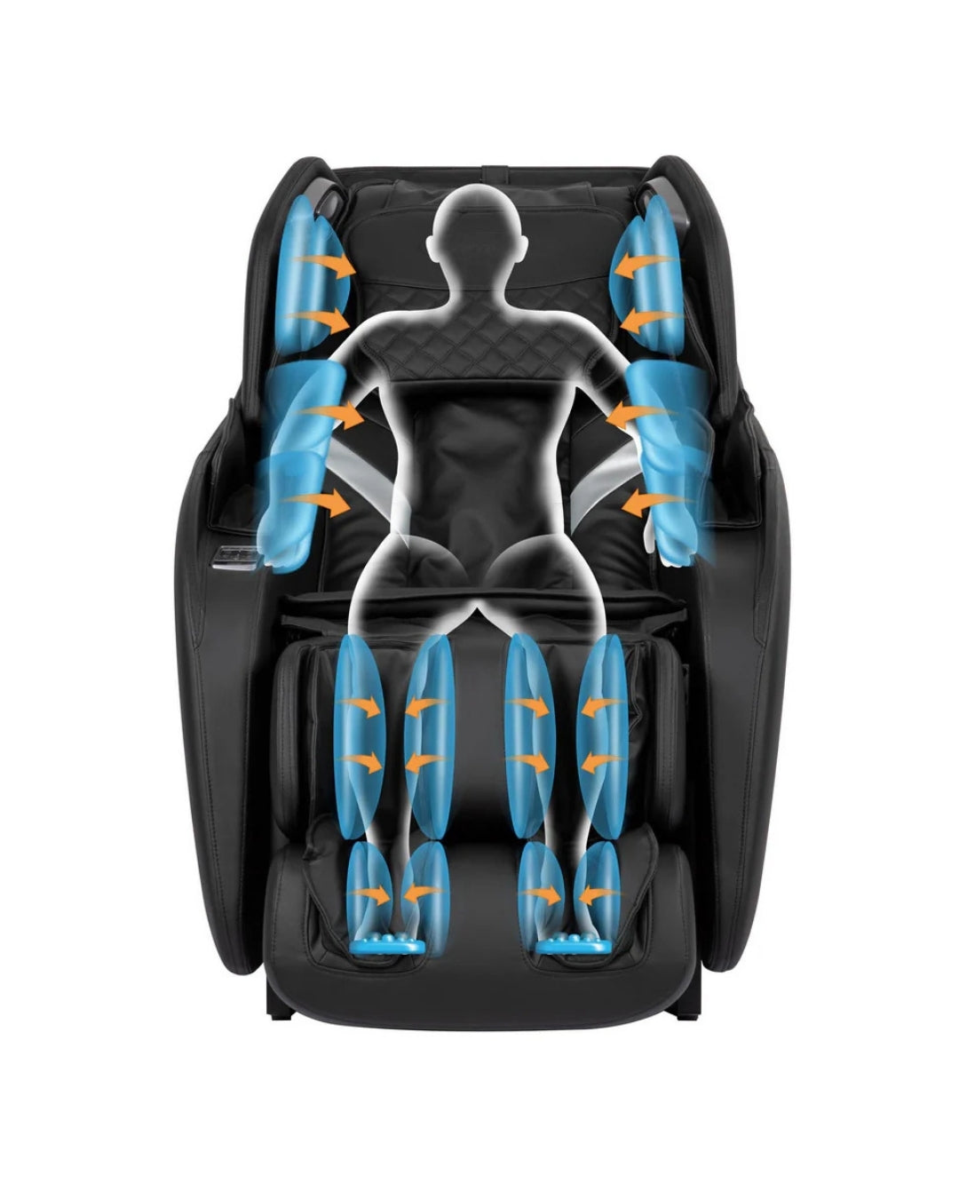 iComfort Black Massage Chair IC3860