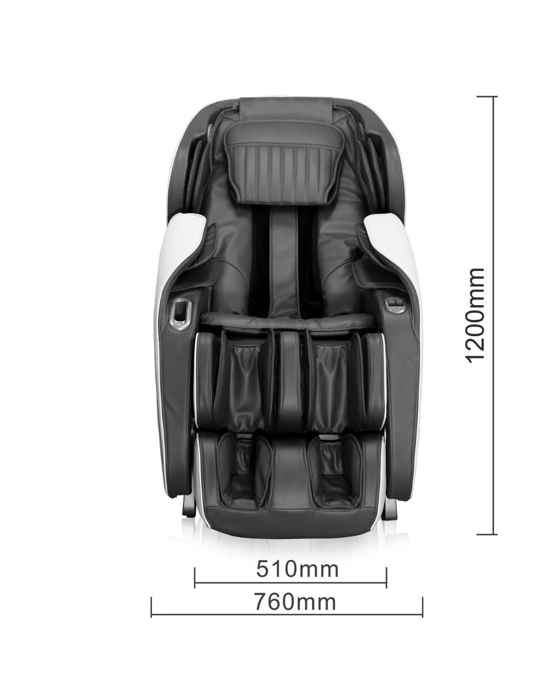 Fauteuil à massage noir iComfort IC7500