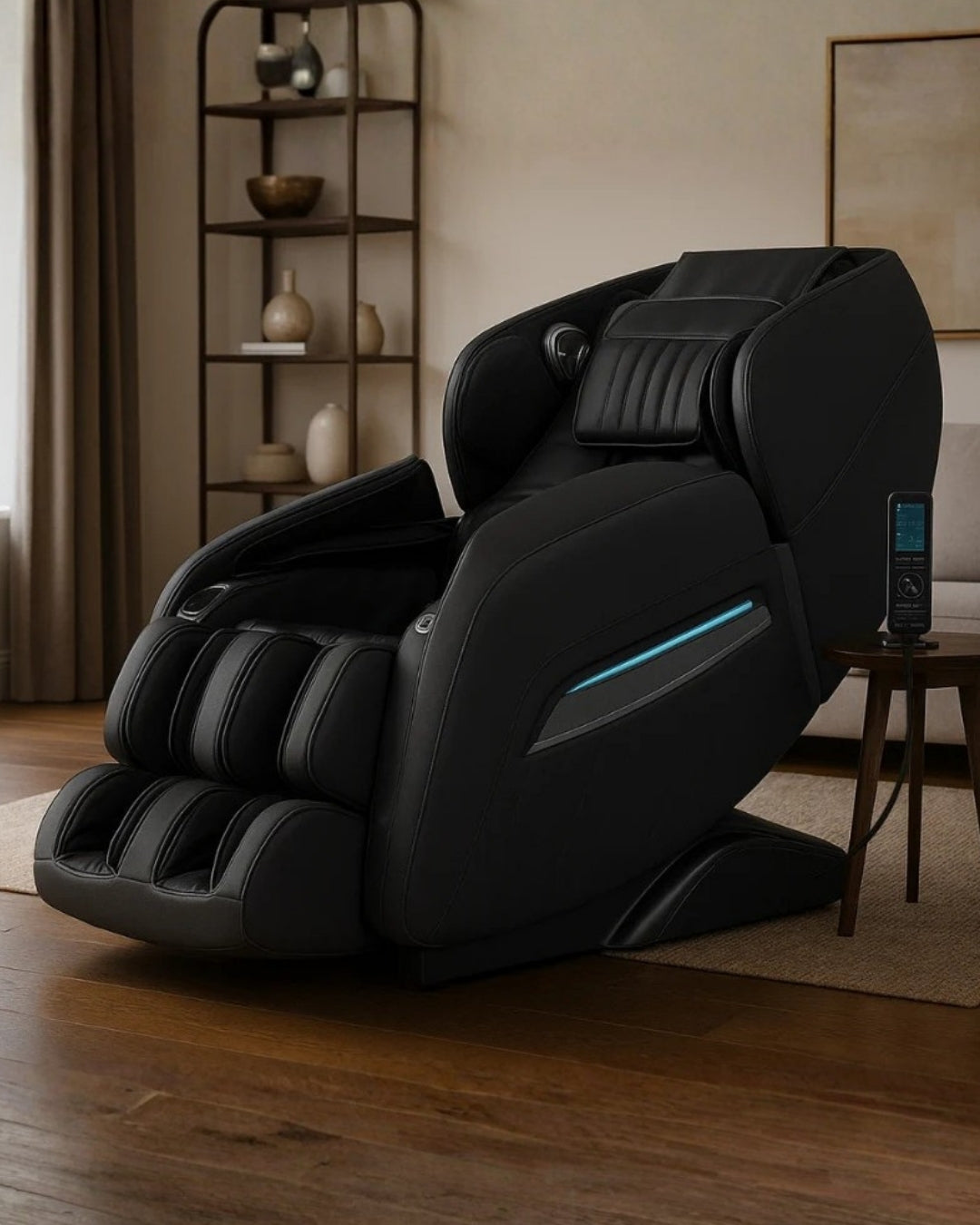 Fauteuil à massage noir iComfort IC7500