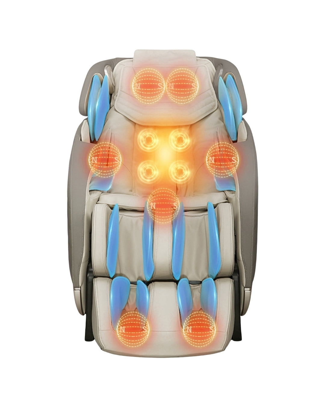 iComfort Black Massage Chair IC8300