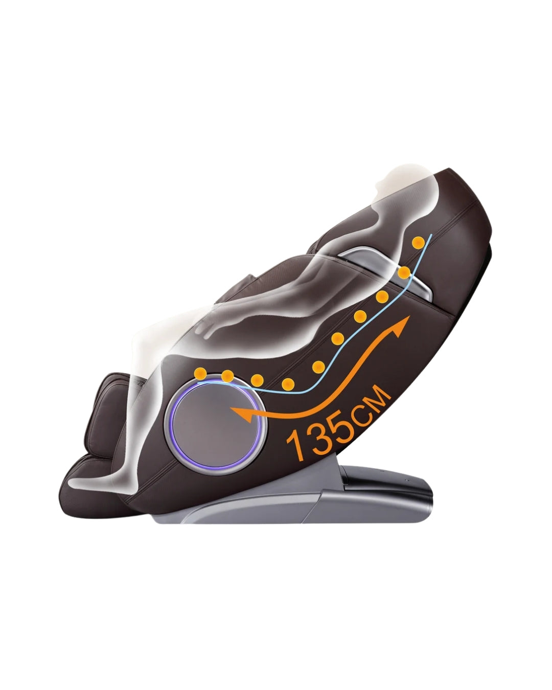 iComfort Black Massage Chair IC9500
