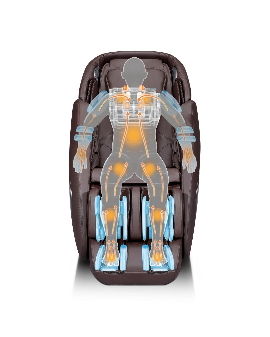iComfort Black Massage Chair IC9500