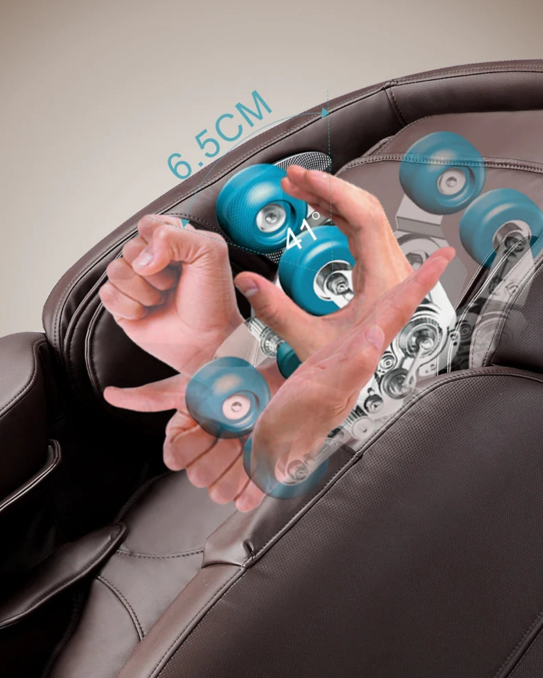 iComfort Black Massage Chair IC9500