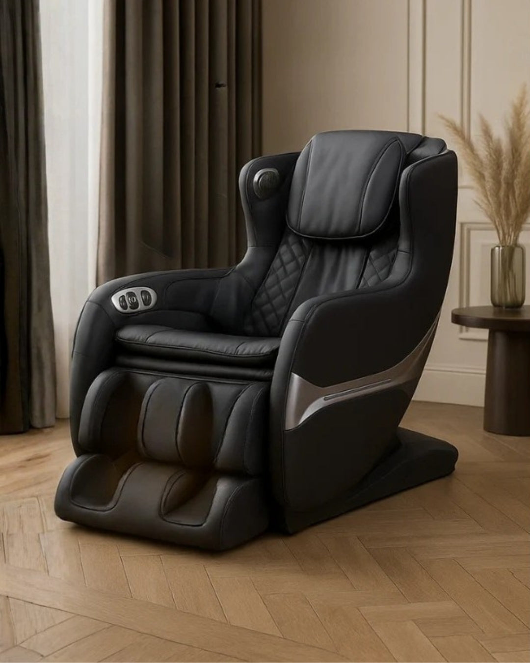 Fauteuil à massage noir iComfort IC1127