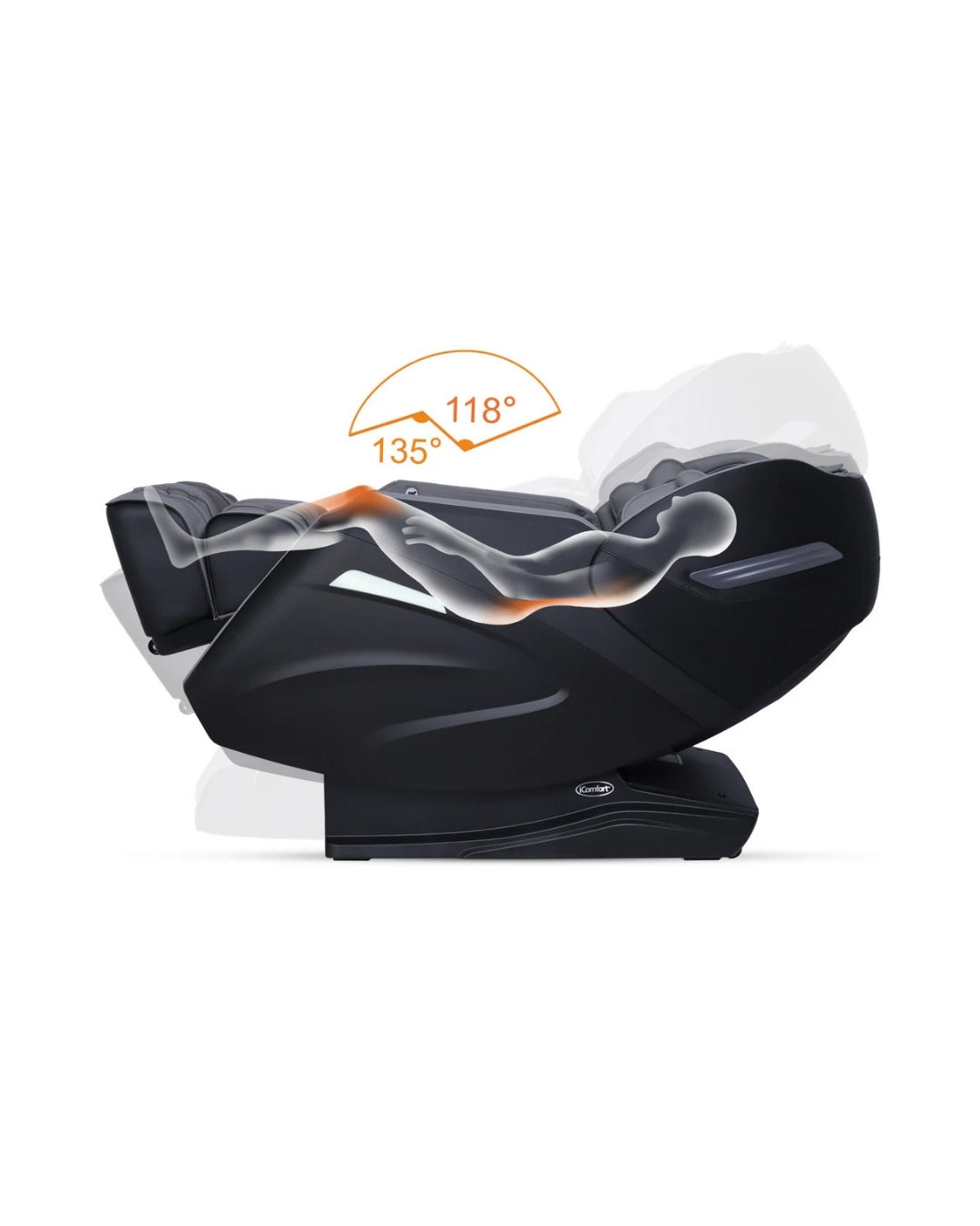 iComfort Massage Chair black IC9000-3D